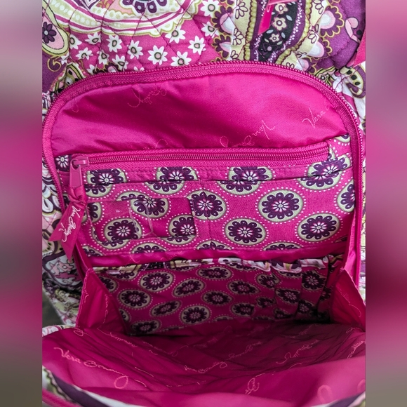 Vera Bradley Very Berry Backpack - Picture 3 of 16